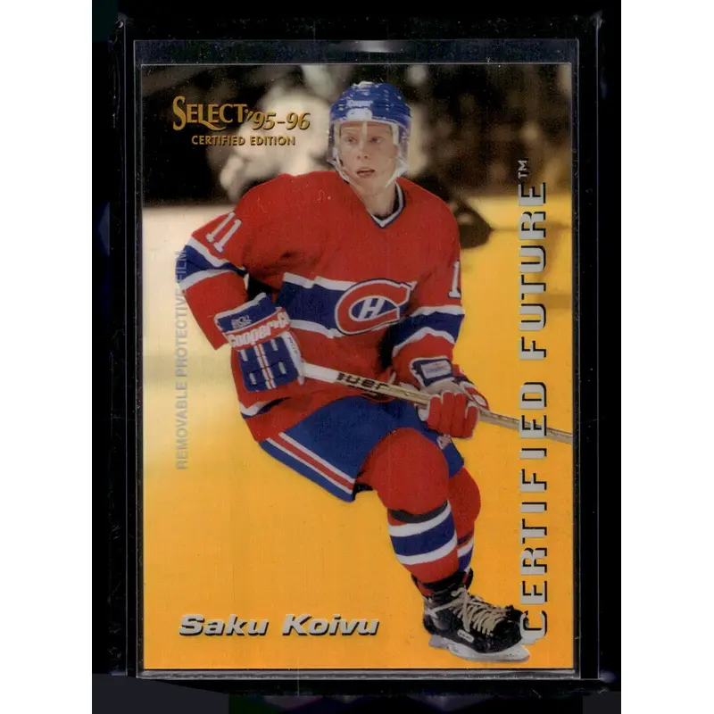 1995-96 Select Certified Edition - Certified Future - Saku Koivu #5