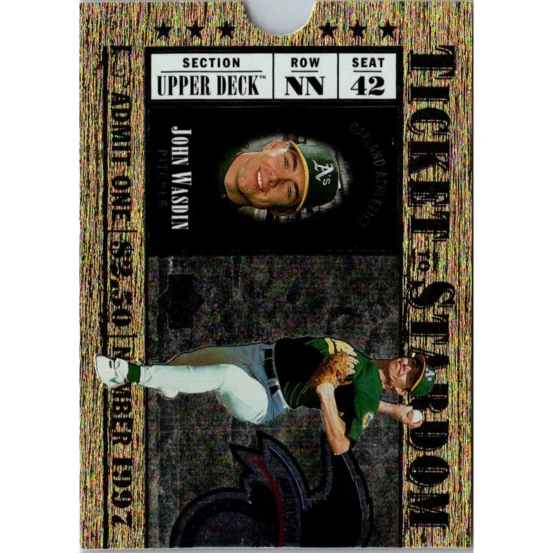 1997 Upper Deck Ticket to Stardom John Wasdin #TS19