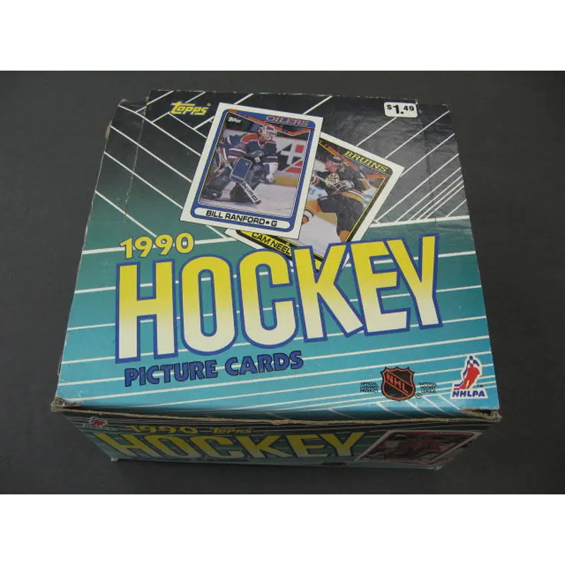 1990/91 Topps Hockey Jumbo Box (24/41)