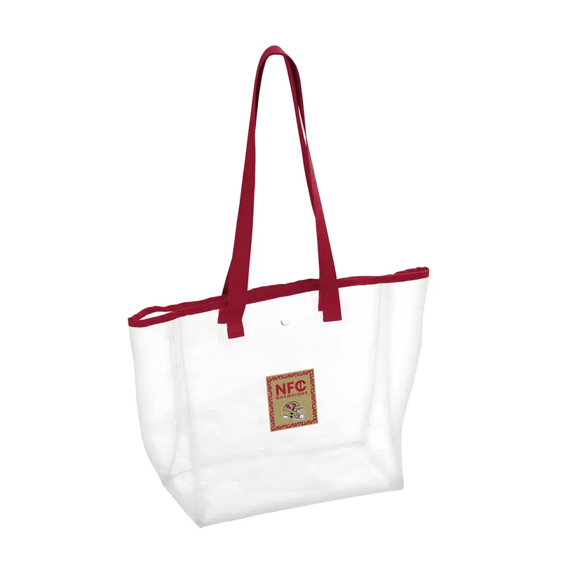 San Francisco 49ers Conference Champs Clear Tote
