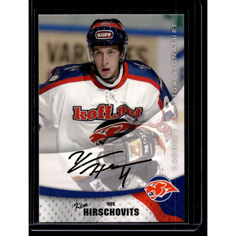 2004-05 Cardset Signature - Kim Hirschovits