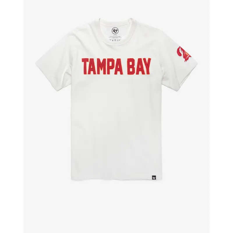 TAMPA BAY BUCCANEERS HISTORIC '47 FRANKLIN FIELDHOUSE TEE