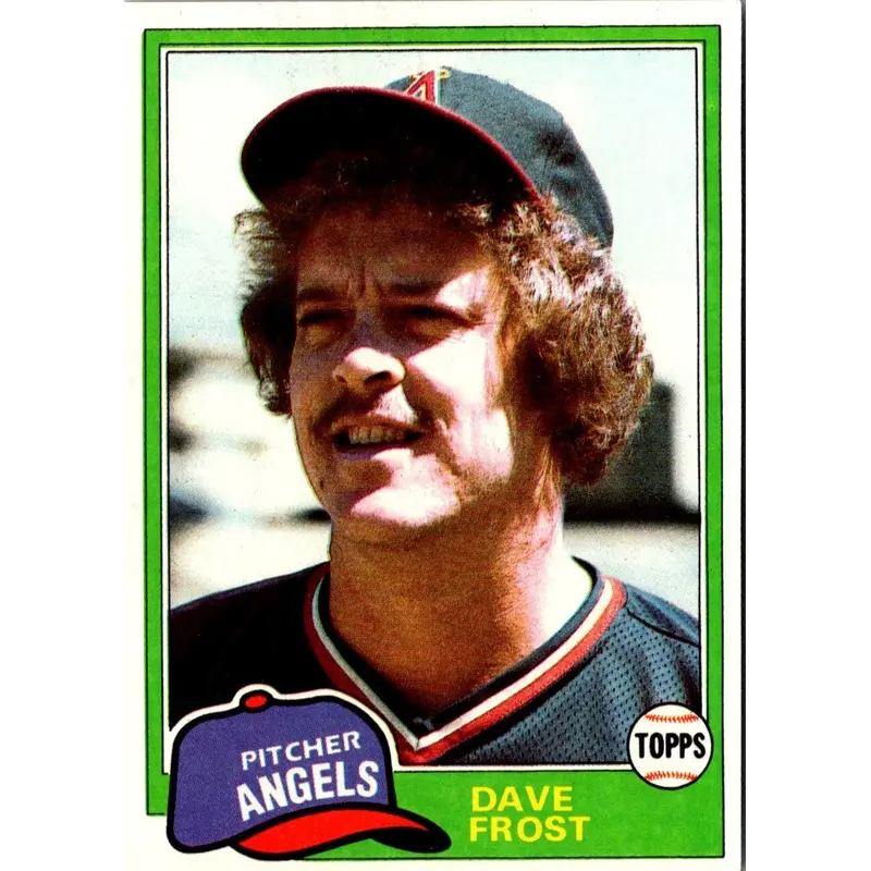 1981 Topps Dave Frost #286