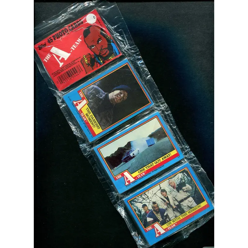 1983 Topps The A-Team Unopened Rack Pack (Authenticate)