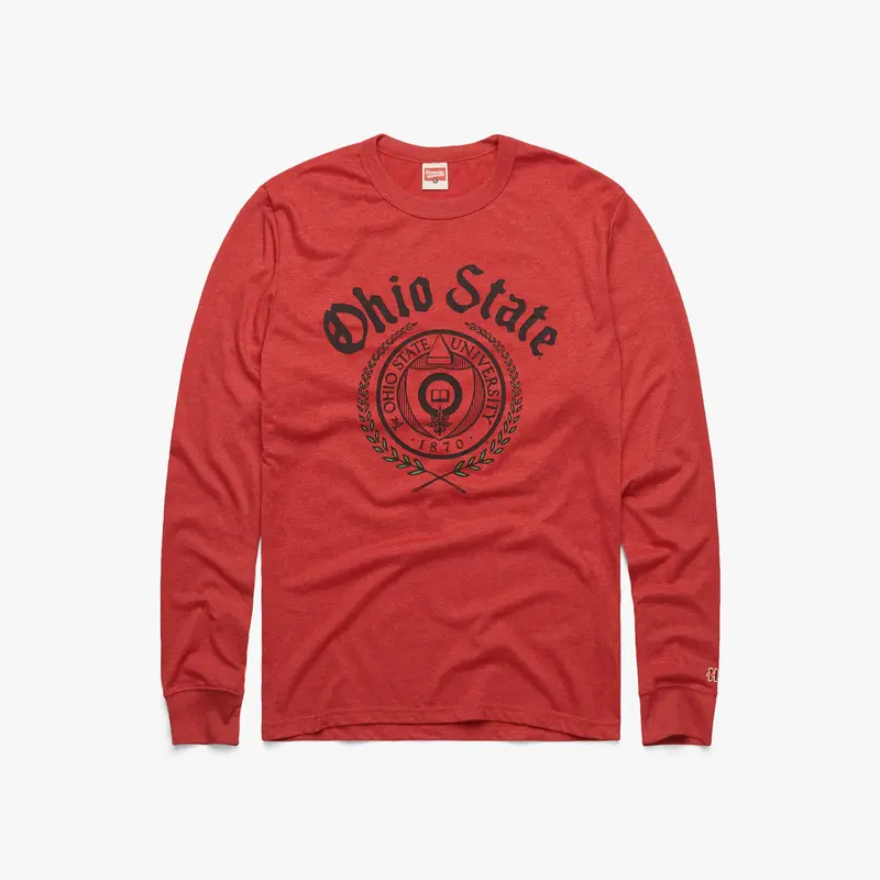 Ohio State Old English Seal Long Sleeve Tee