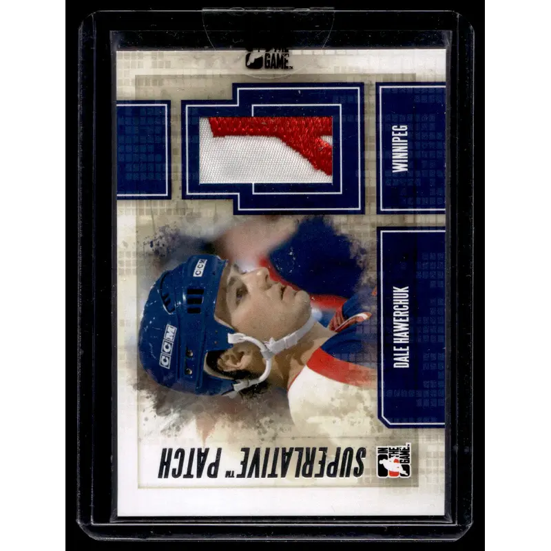 2012-13 In the Game Superlative Volume 3 - Patch - Silver - Dale Hawerchuk #SP-45 /19