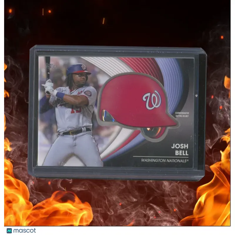 2022 Topps Josh Bell Commemorative Batting Helmet #BH-JBE