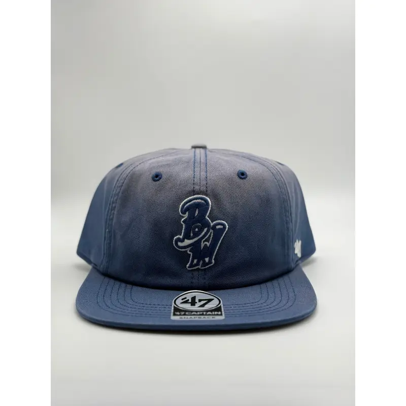 Pensacola Blue Wahoos '47 Timber Blue Sebasco Captain Hat