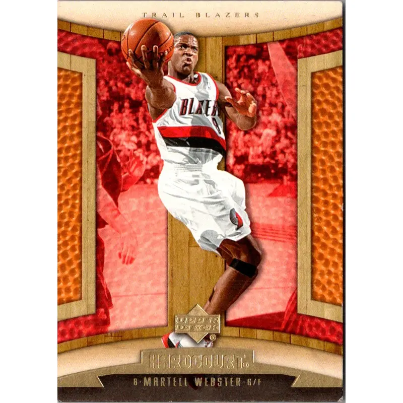 2006 Upper Deck Hardcourt Martell Webster #82