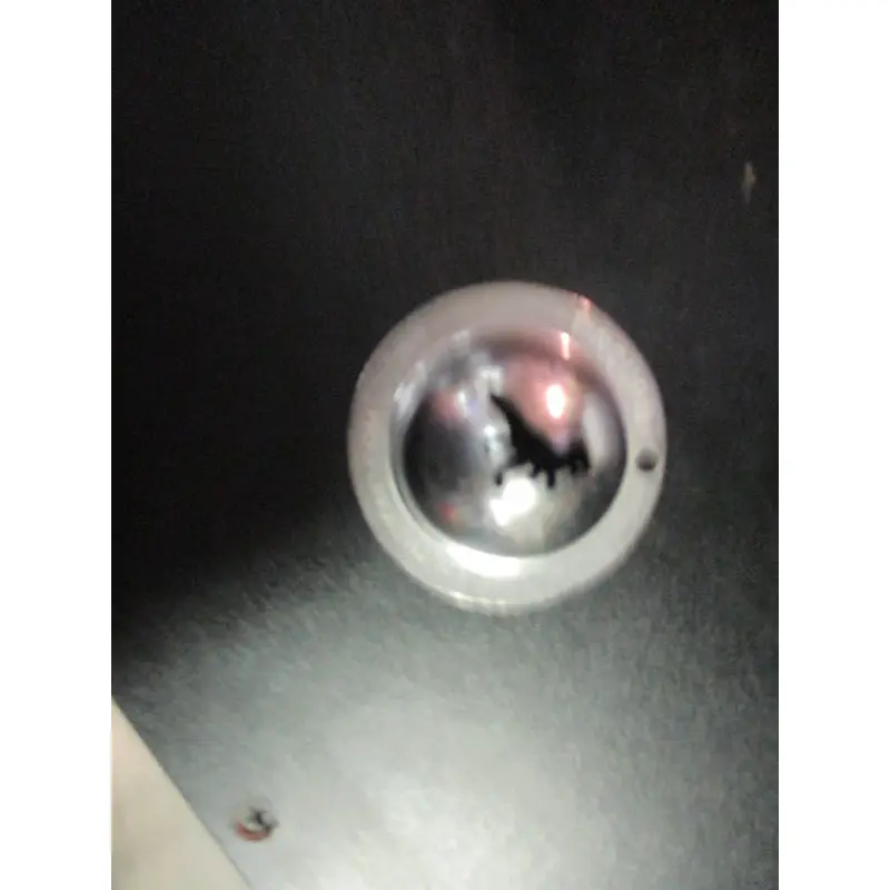 Used Tin Cup Golf Ball Stensil Dinosaur