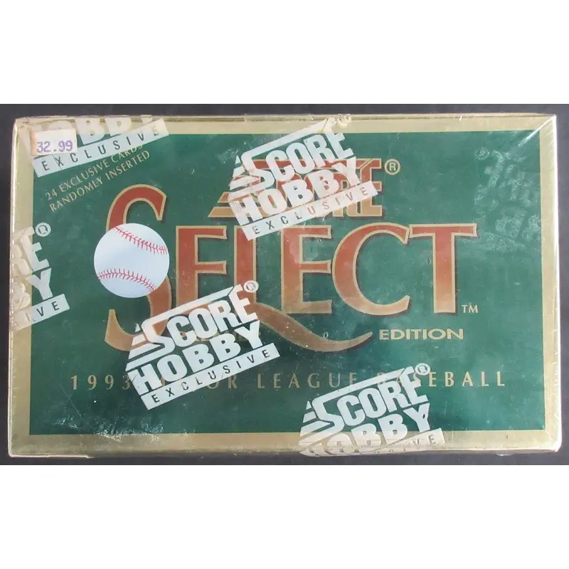 1993 Score Select Baseball Box (Hobby) (36/15)