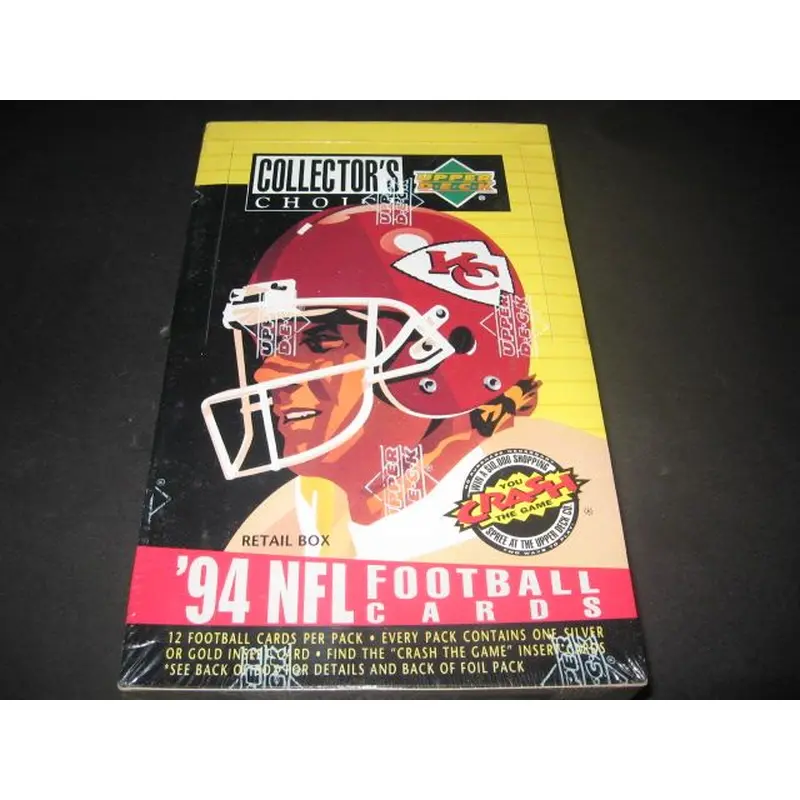 1994 Upper Deck Collector's Choice Football Box (Retail) (36/12)