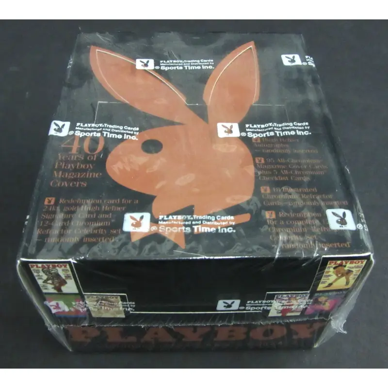 1995 Sportstime Playboy Chromium Covers Edition 2 Box