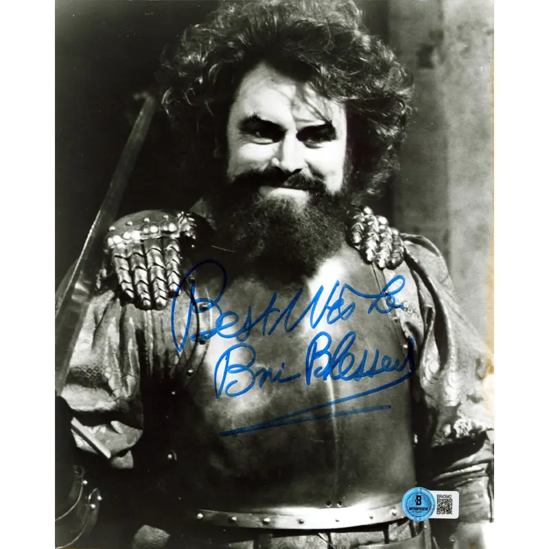 Brian Blessed Blackadder "Best Wishes" Authentic Signed 8x10 Photo BAS #BR43942