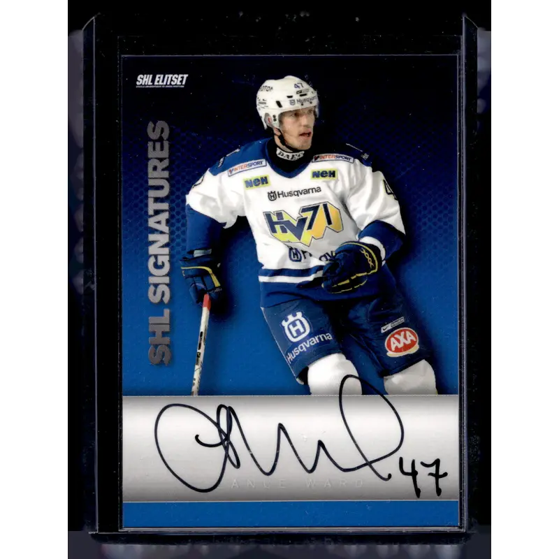 2008-09 SHL Signatures - Lance Ward