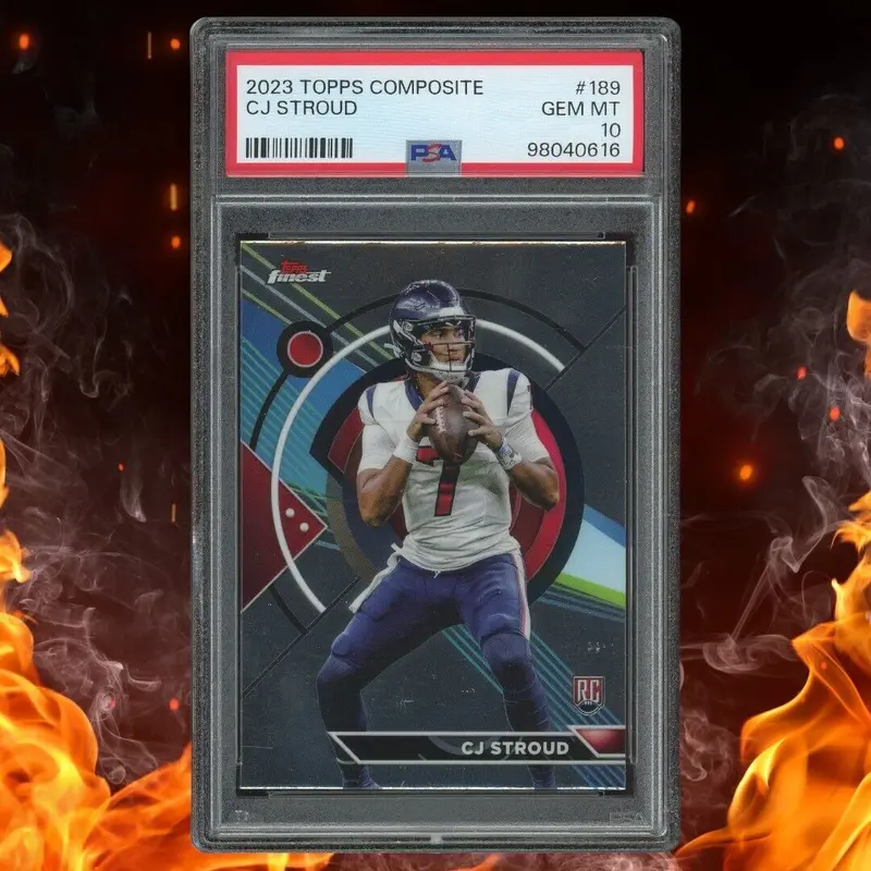 2023 Topps Composite CJ STROUD Rookie Finest PSA 10 #189