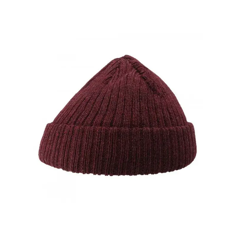 Docker Beanie - Burgundy Melange