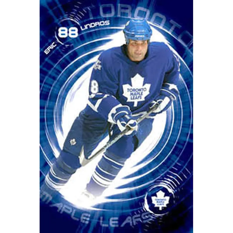 Eric Lindros "Big Blue" Toronto Maple Leafs Poster - Costacos 2005