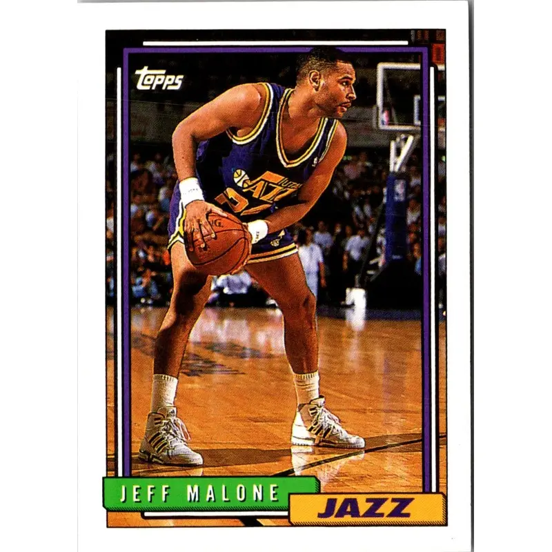 1992 Topps Gold Jeff Malone #130