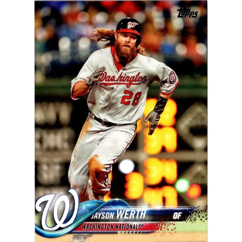 2018 Topps Jayson Werth #28