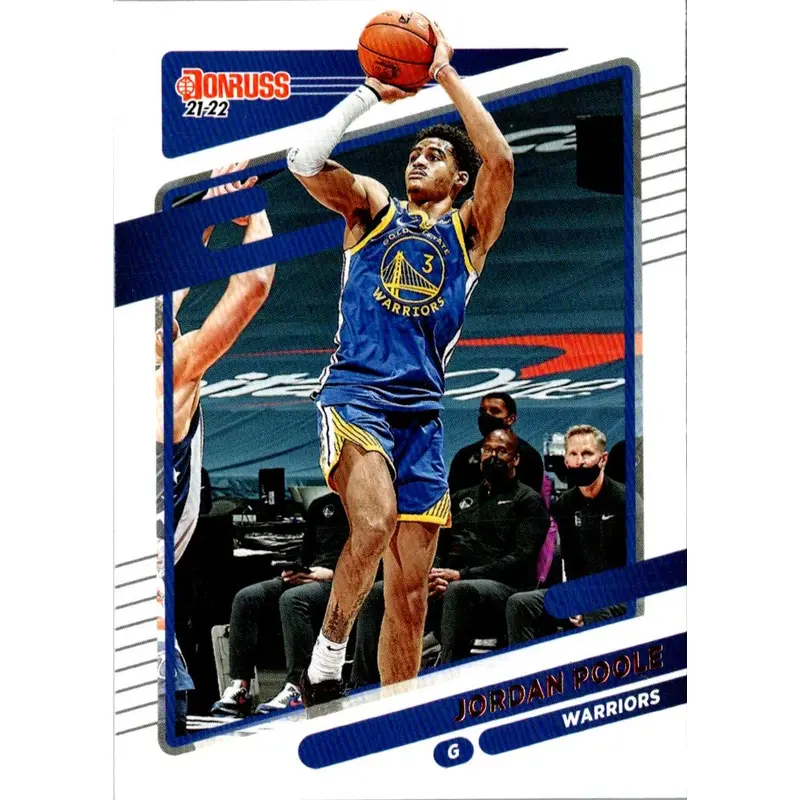 2021 Donruss Jordan Poole #13
