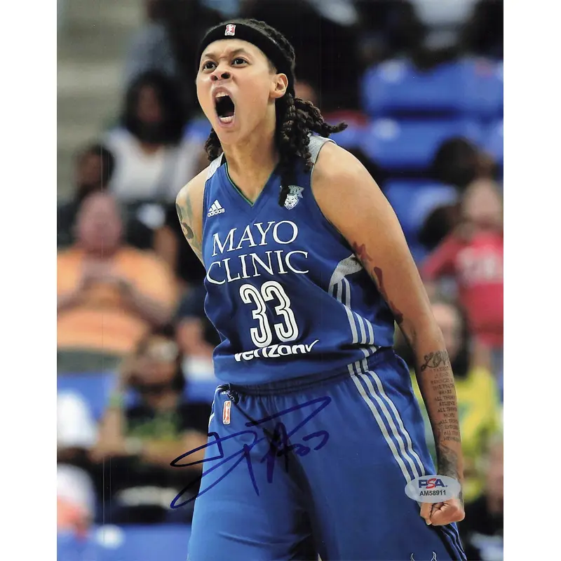 Seimone Augustus signed 8x10 photo PSA/DNA Minnesota Lynx Autographed
