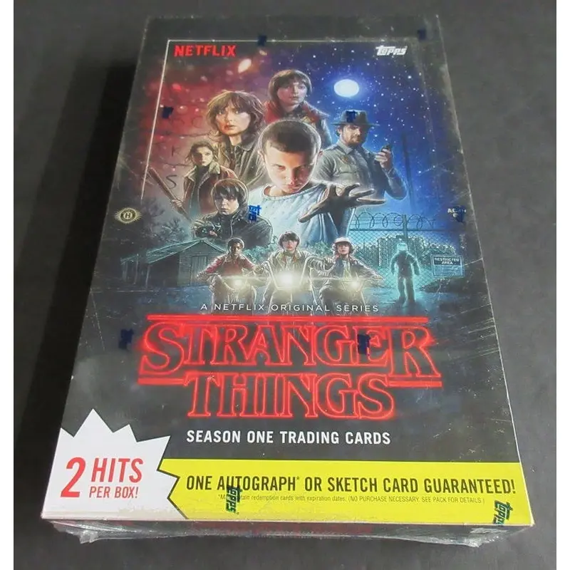 2018 Topps Stranger Things Season 1 Box (Hobby) (24/7)