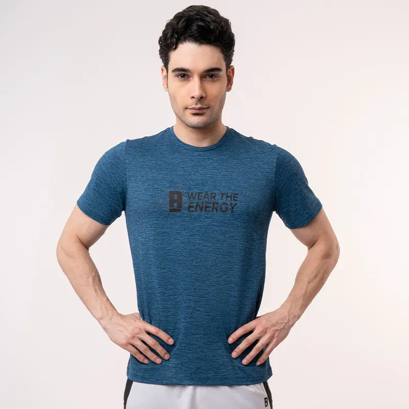 Printed Crew Neck Tee - Poseidon Athletik | Kibi Sports