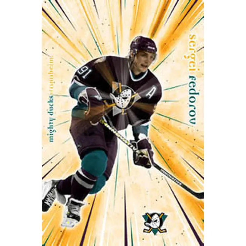Sergei Fedorov "Flash" Anaheim Mighty Ducks Poster - Costacos 2005