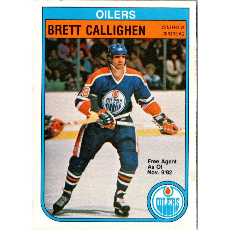 1982 O-Pee-Chee Brett Callighen #103