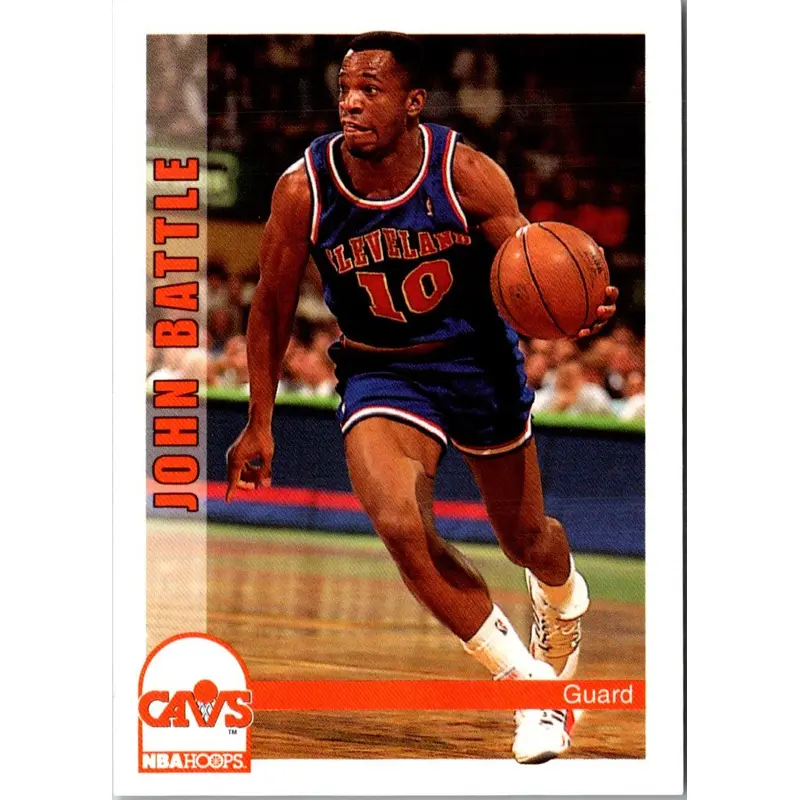 1992 Hoops John Battle #36