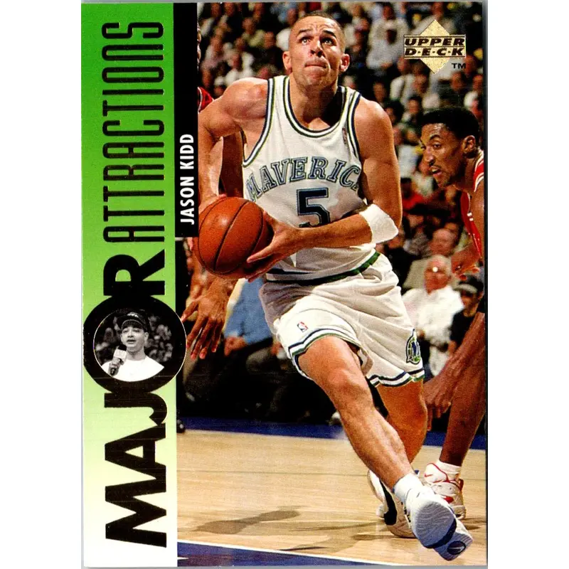 1995 Upper Deck Electric Court Jason Kidd/Christopher Kid Reid #340