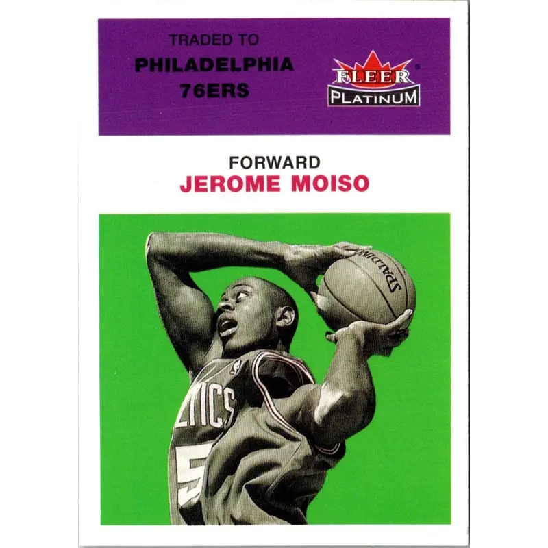 2001 Fleer Platinum Jerome Moiso #177