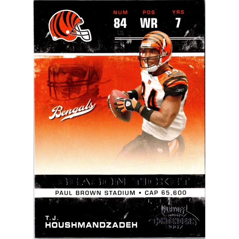 2007 Playoff Contenders T.J. Houshmandzadeh #22