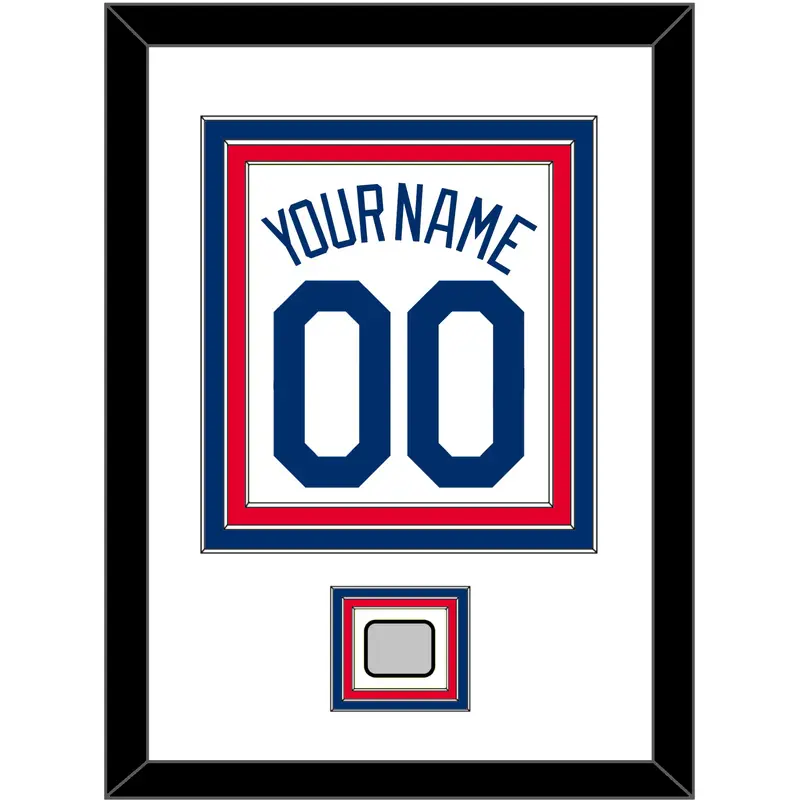 Los Angeles Name, Number & World Series Jersey Patch - Home White (2007-2023) - Triple Mat 1