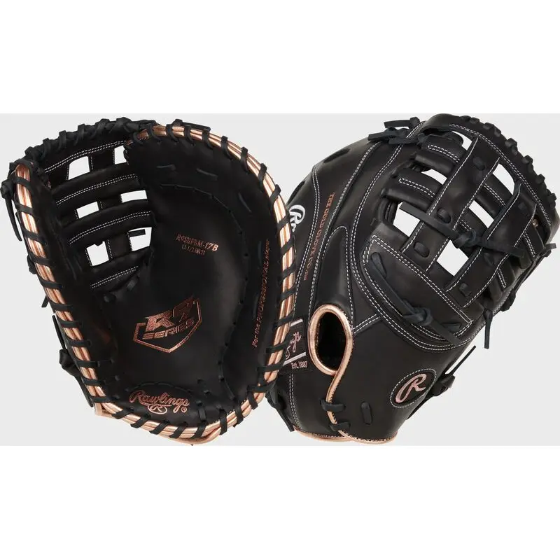 2024 Rawlings R9 12.5" First Base Softball Glove R9SBFBM-17B Left Hand Throw