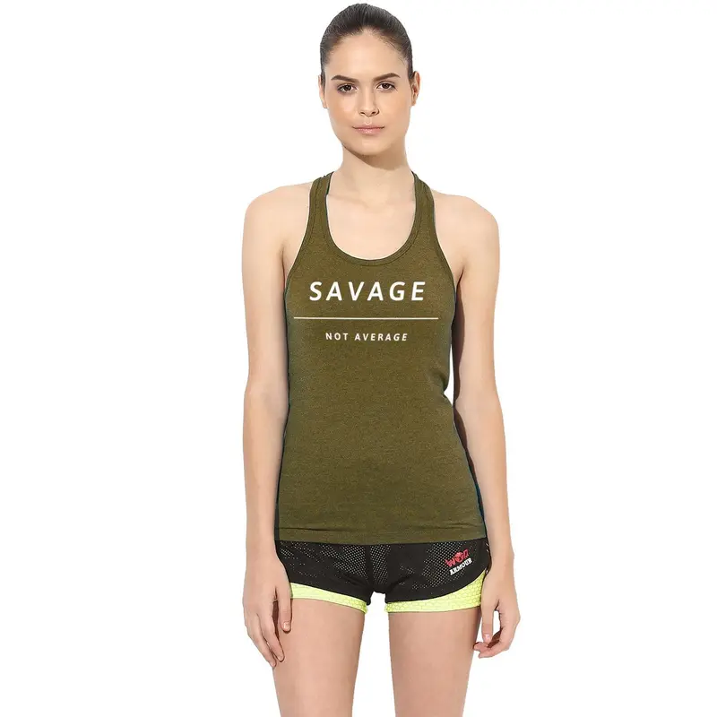 Women's  Savage Tank Top Wod Armour | Kibi Sports