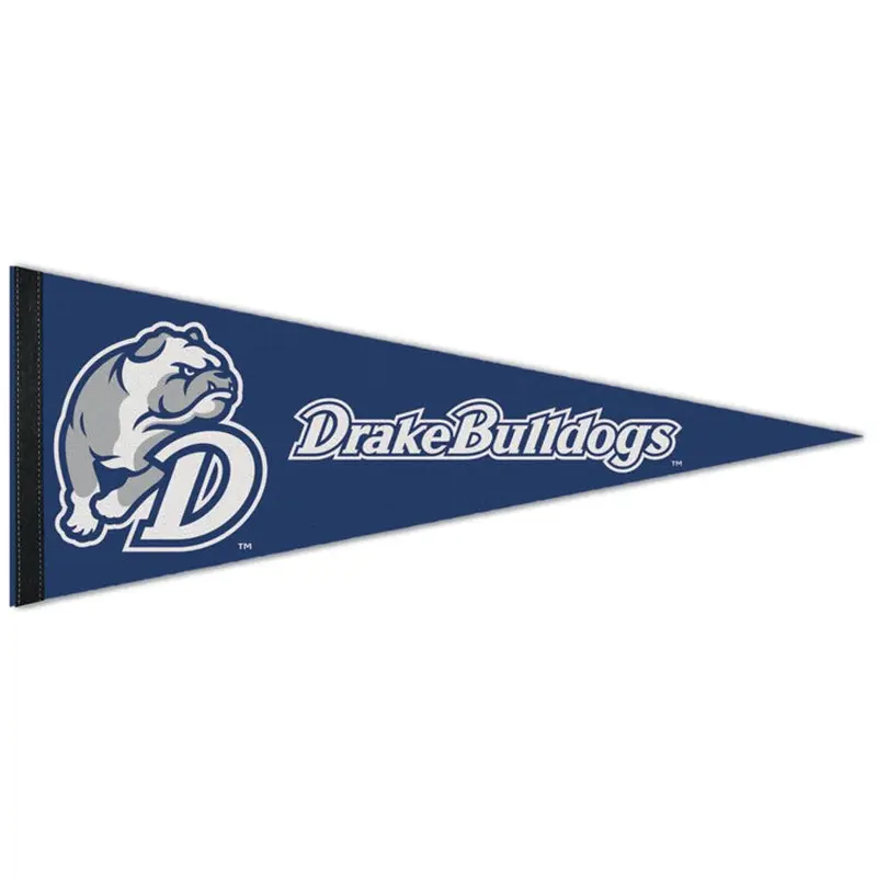Drake University BULLDOGS Official NCAA Team Logo Premium Felt Pennant - Wincraft Inc.