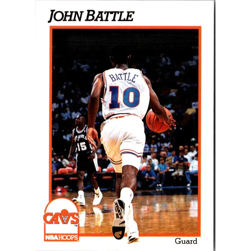 1991 Hoops John Battle #347