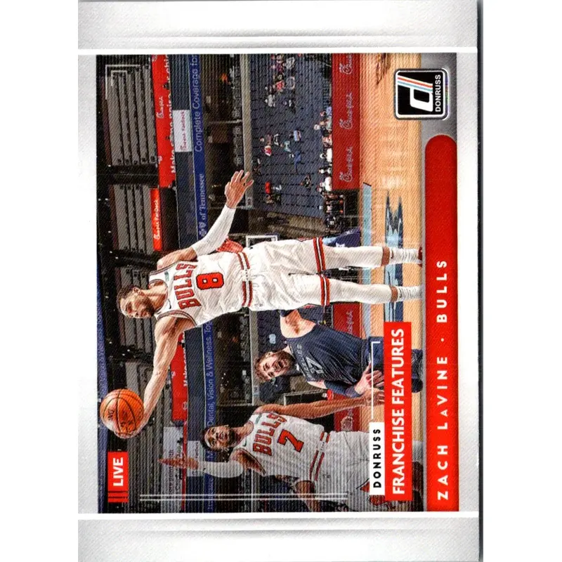2021 Donruss Franchise Features Zach LaVine #19