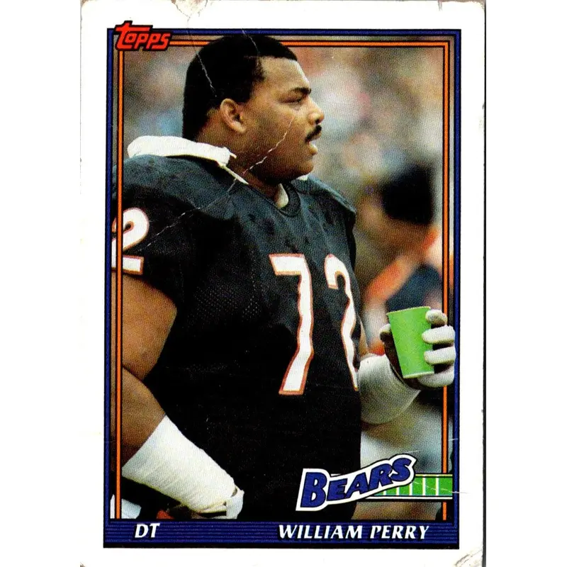 1991 Topps William Perry #161