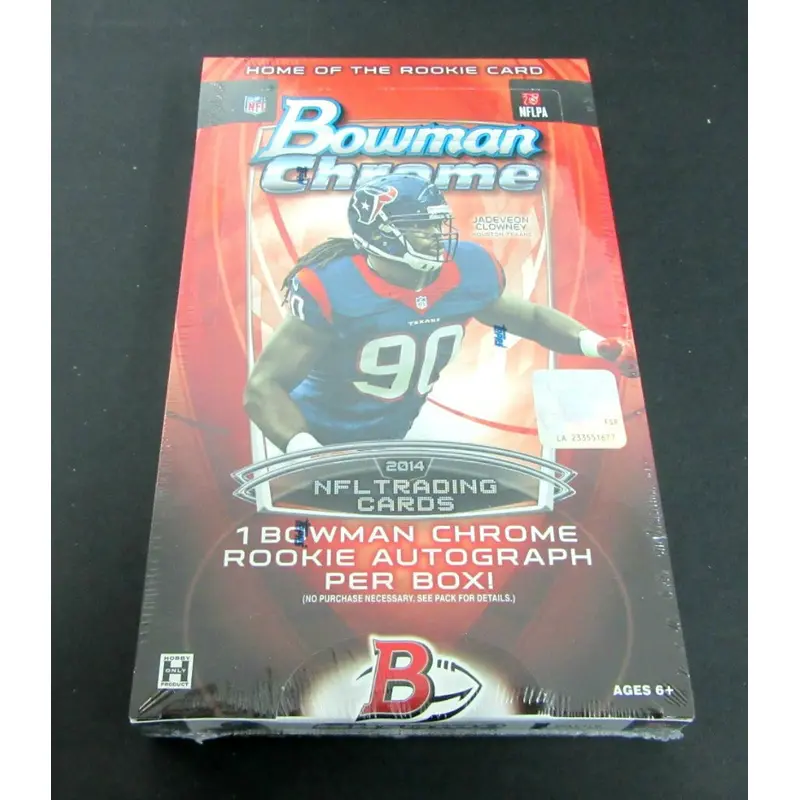 2014 Bowman Chrome Football Box (Hobby) (18/4)