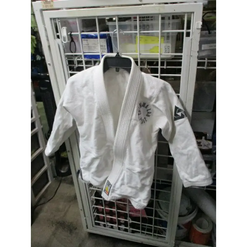 Used The MMA Lab BJ BJJ Brazilian Jiu Jitsu GI Jacket Youth Size MO
