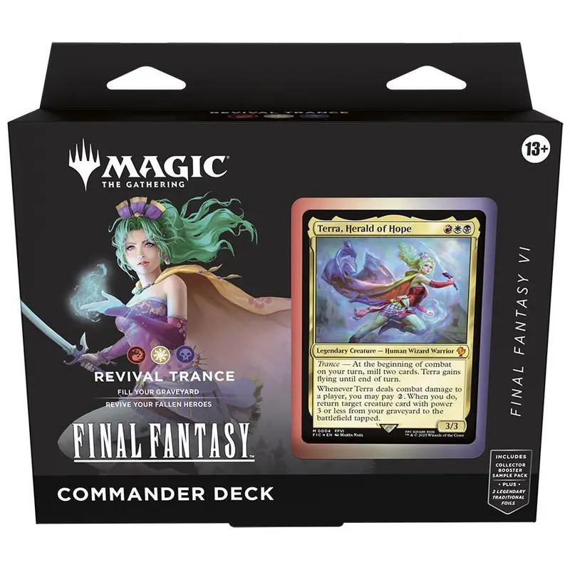 Magic The Gathering Final Fantasy Commander Deck: Revival Trance
