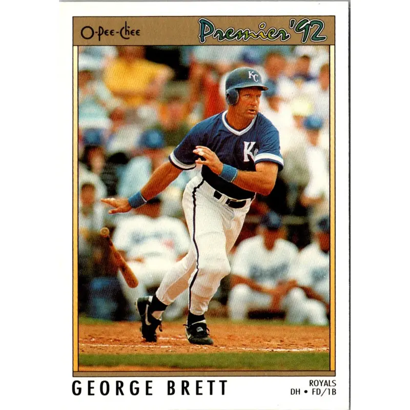 1992 O-Pee-Chee Premier George Brett #114