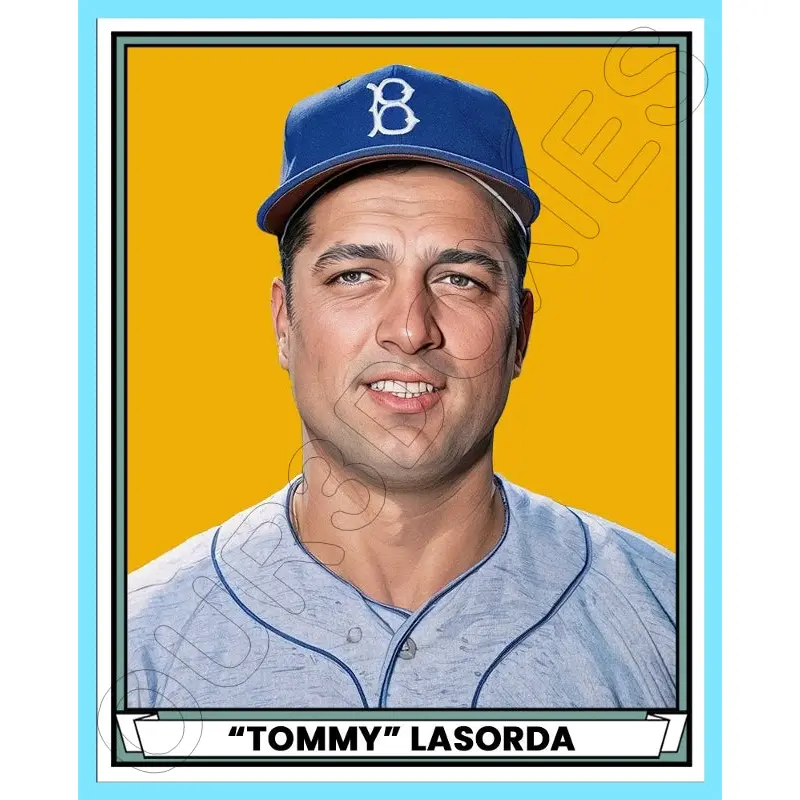 Tommy Lasorda 1941 Play Ball Custom Card - 3791