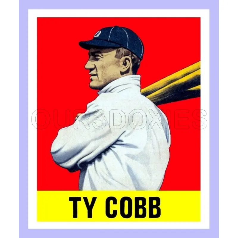 Ty Cobb 1948 Leaf Custom Card - 3897