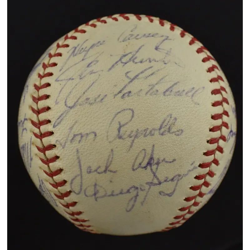 1965 Kansas City Athletics Signed Baseball Catfish Hunter Gabby Hartnett PSA DNA