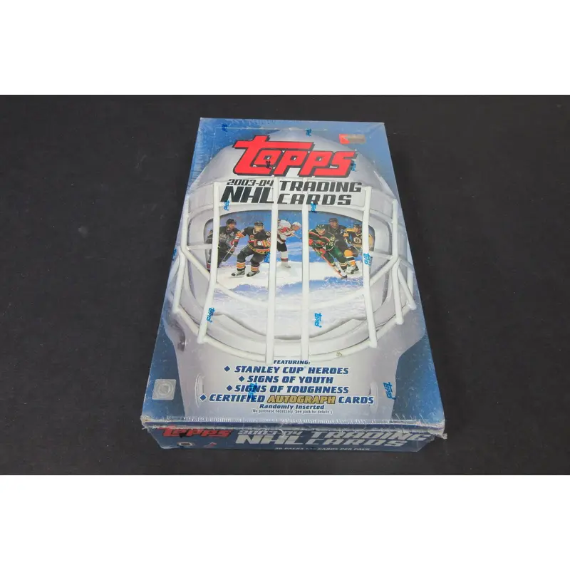 2003/04 Topps Hockey Box (Retail)