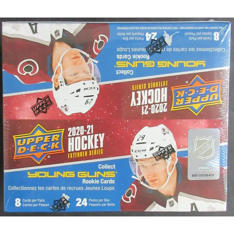 2020/21 Upper Deck Hockey Extended Series Box (Retail) (24/8)